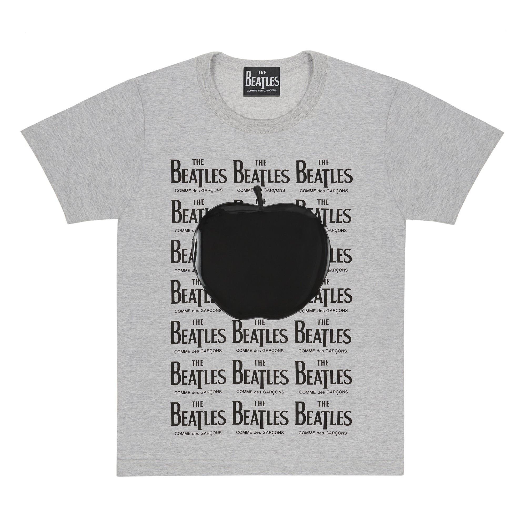 The Beatles CDG - Rubber Printed T-Shirt Grey - (VT-T003-051) view 1