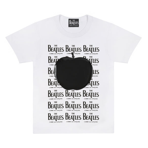 The Beatles CDG - Rubber Printed T-Shirt White - (VT-T003-051)