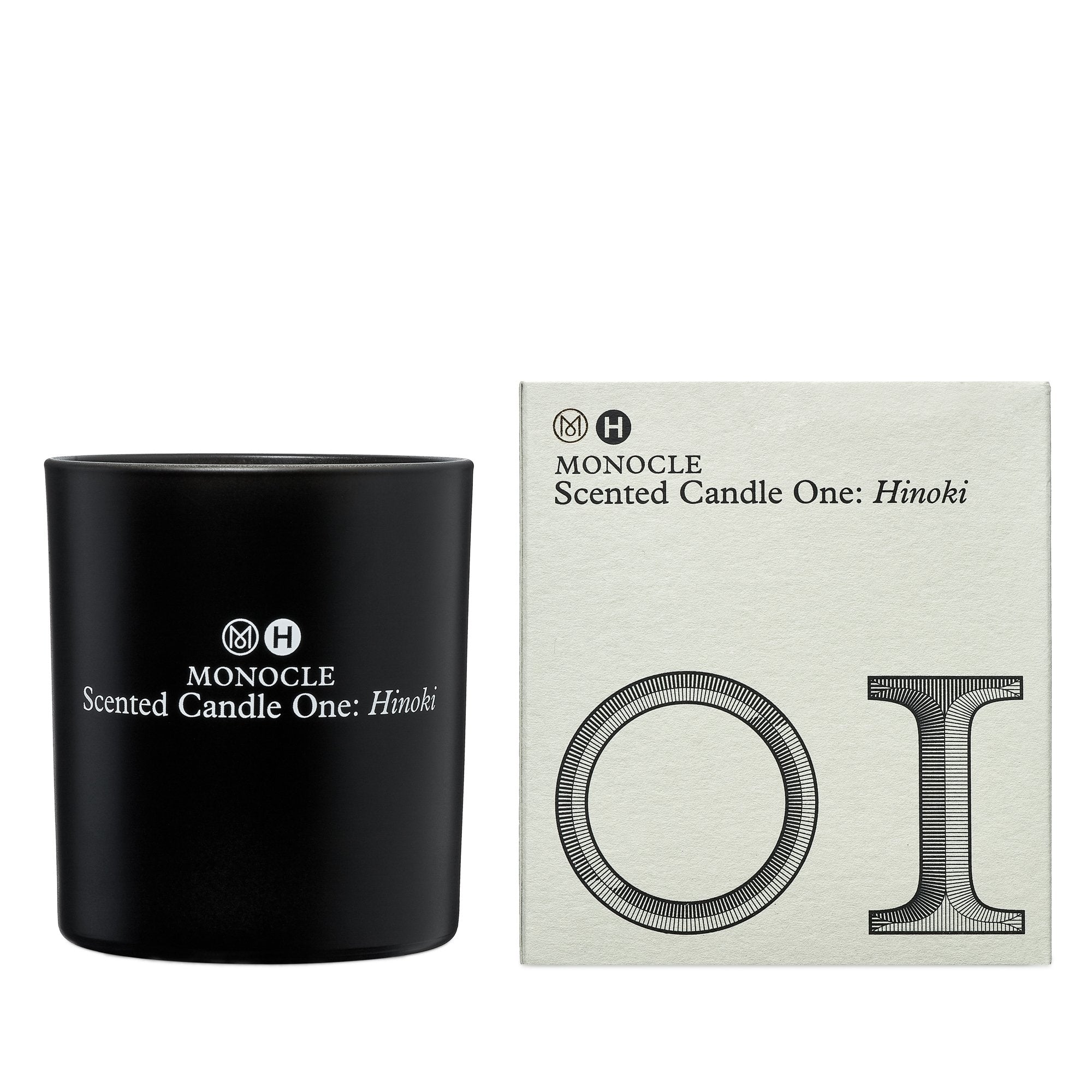 CDG PARFUM - MONOCLE SCENTED CANDLE ONE : HINOKI - (165G) view 1