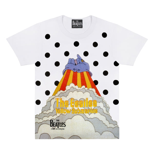 The Beatles CDG - Printed T-Shirt  - (WHITE)
