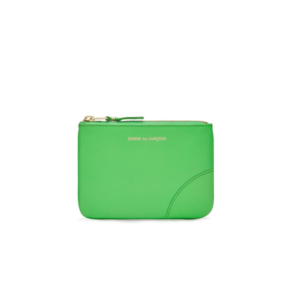 CDG WALLET - Colored Leather - (SA8100 Green)