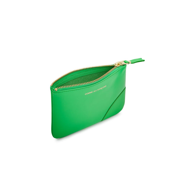 CDG WALLET - Colour Pouch Small - (Green)