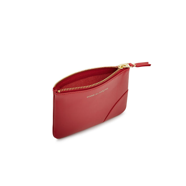CDG WALLET - Colour Pouch Small - (Red)