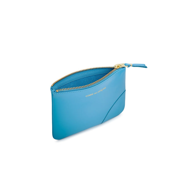 CDG WALLET - Colour Pouch Small - (Blue)