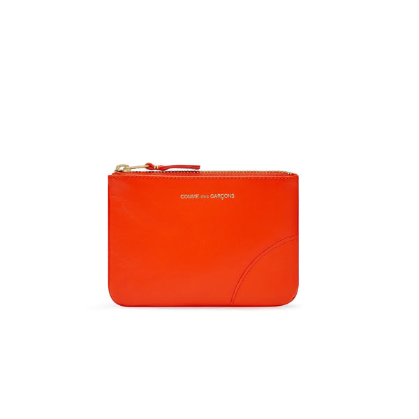CDG WALLET - Colored Leather - (SA8100 Orange)