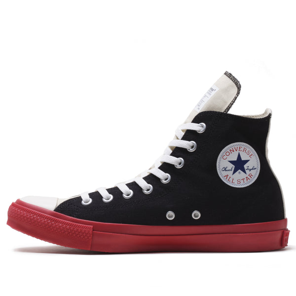PLAY CDG CONVERSE - Chuck Taylor High - (Black)