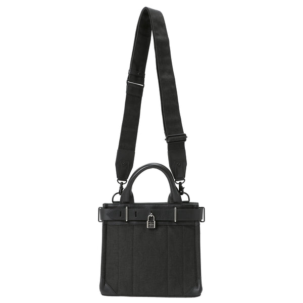 PORTER - Fork 2Way Tote Bag S - (Black)
