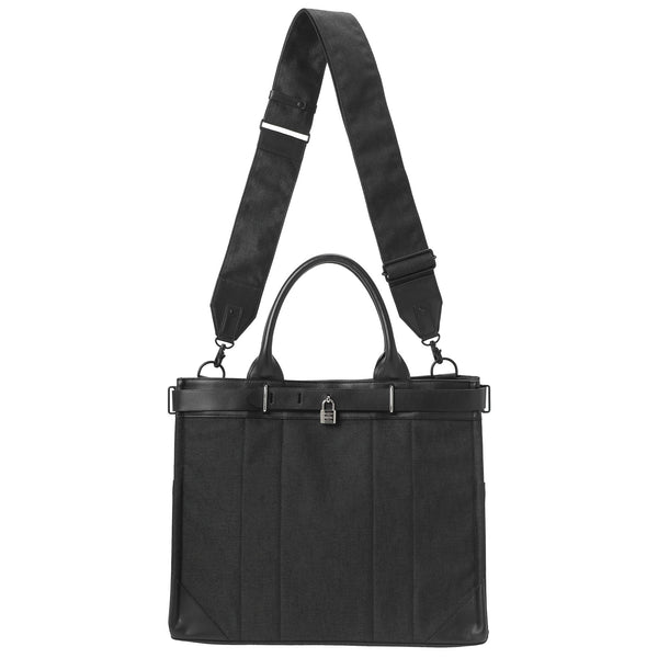 PORTER - Fork 2Way Tote Bag L - (Black)