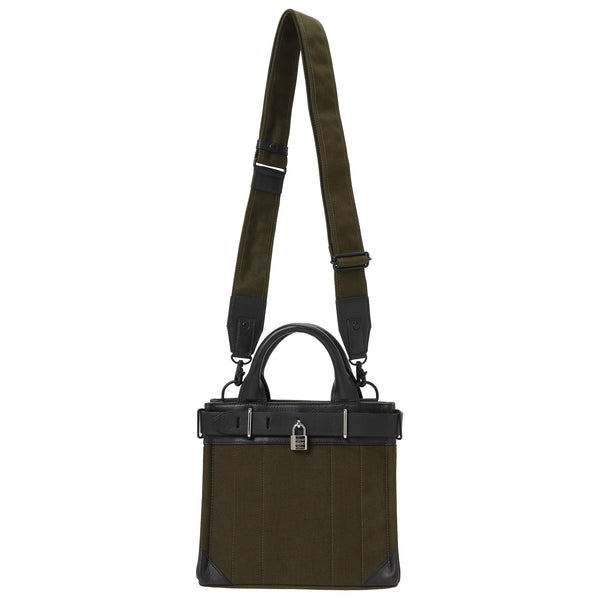 PORTER - Fork 2Way Tote Bag S - (Olive)