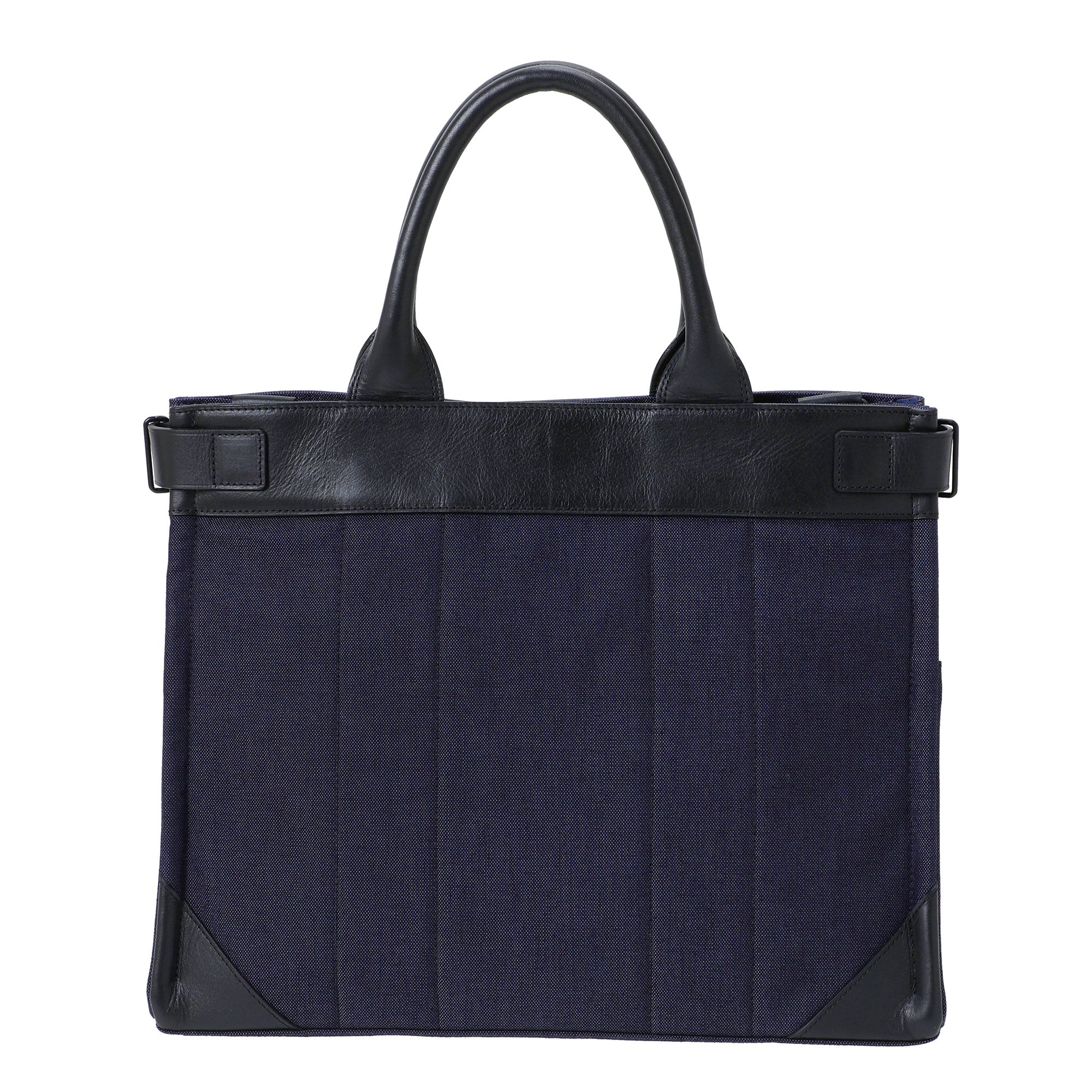 Navy blue discount canvas tote bag