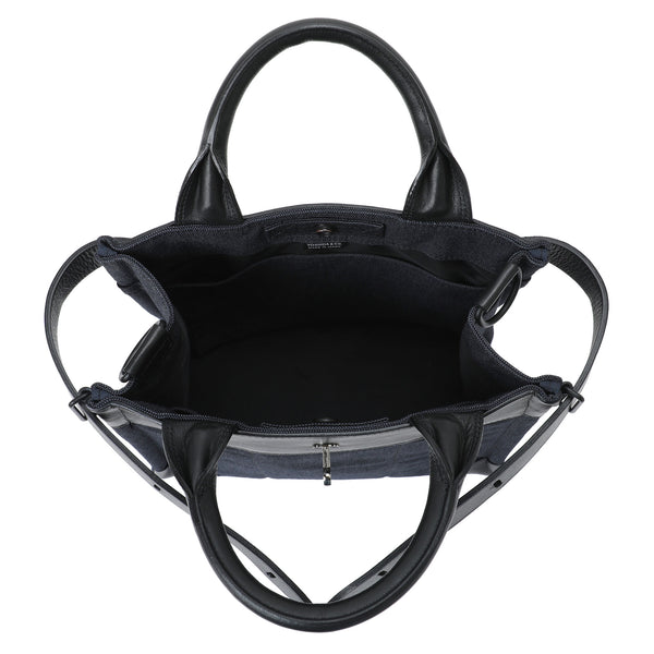 PORTER - Fork 2Way Tote Bag M - (Black)