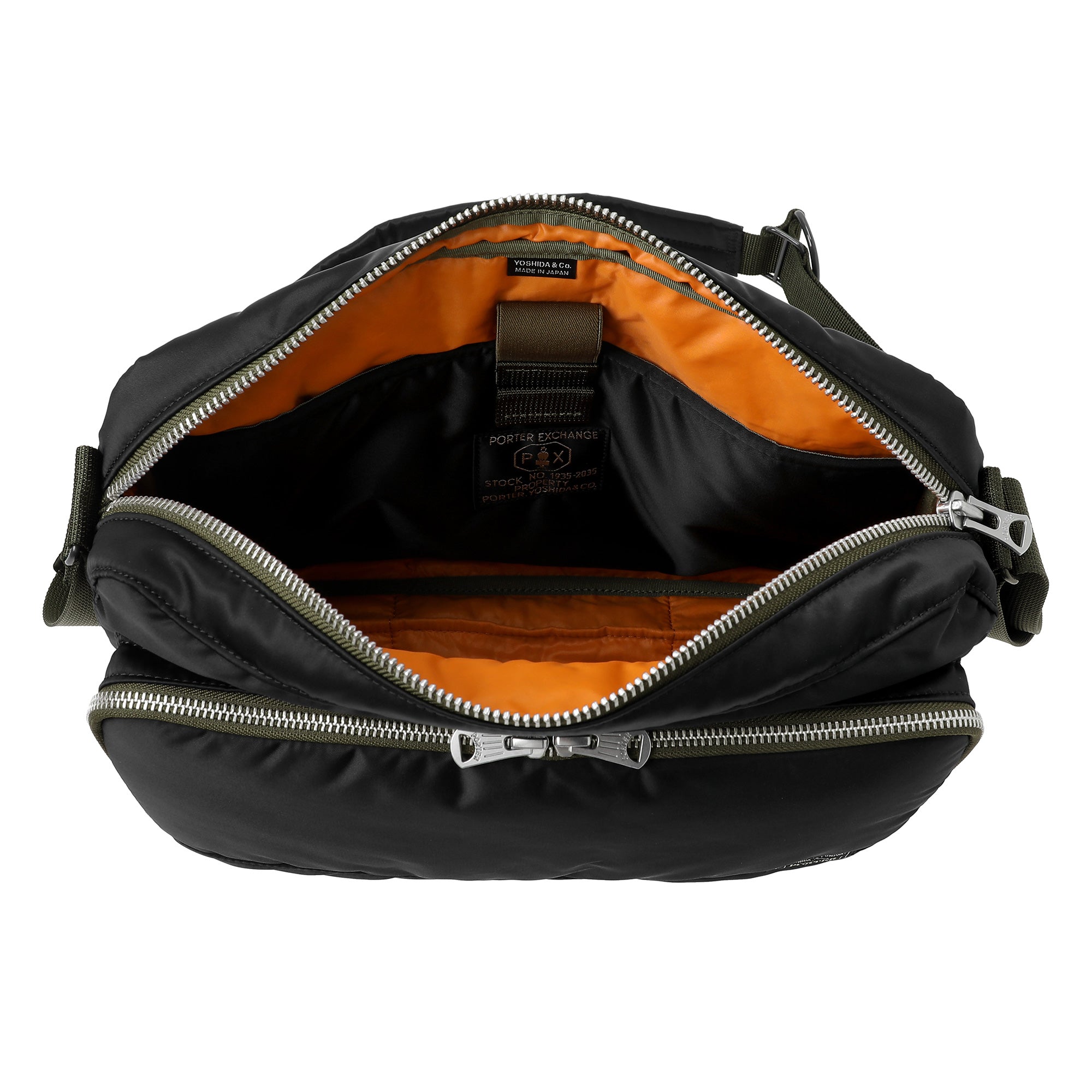 PORTER: PX TANKER Officer Bag (Black) | DSMG E-SHOP