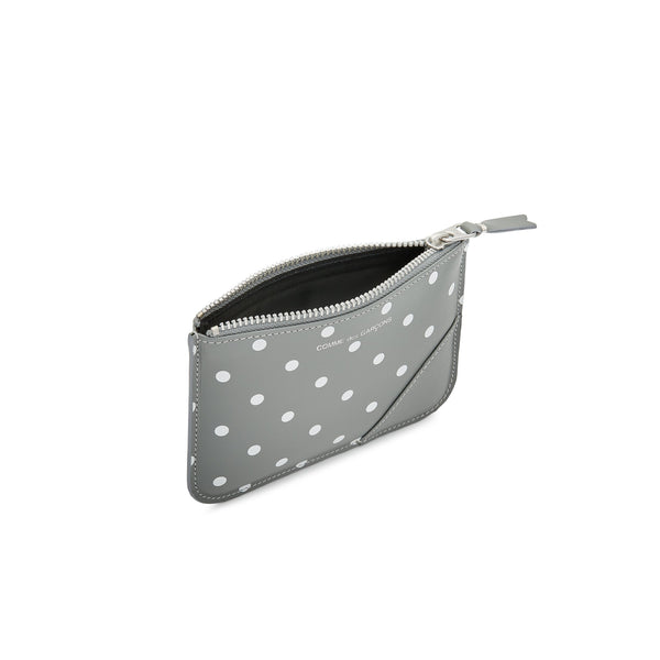 CDG WALLET - Polka Dots Printed - (SA8100PD Grey)