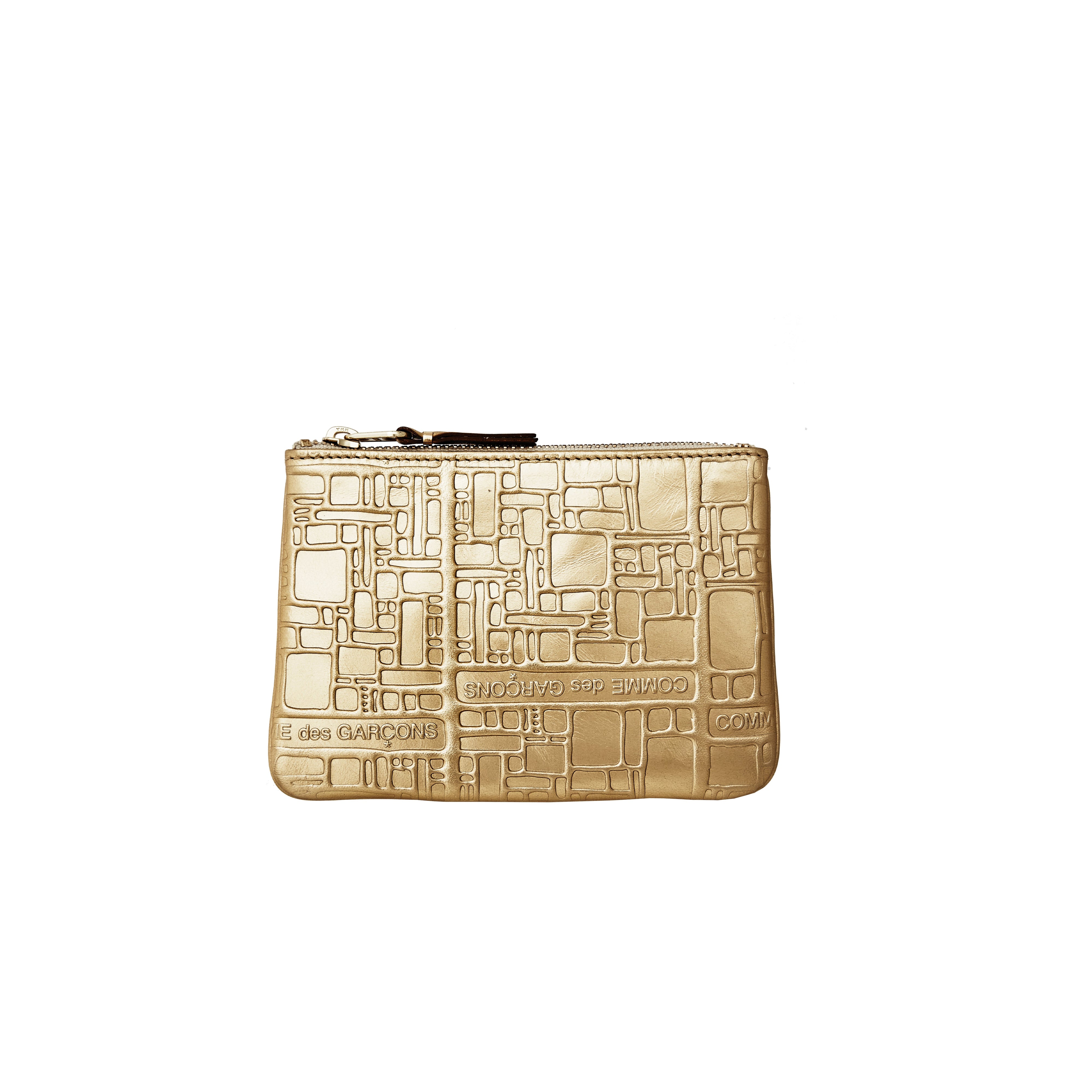 Comme de 2024 garcon embossed wallet