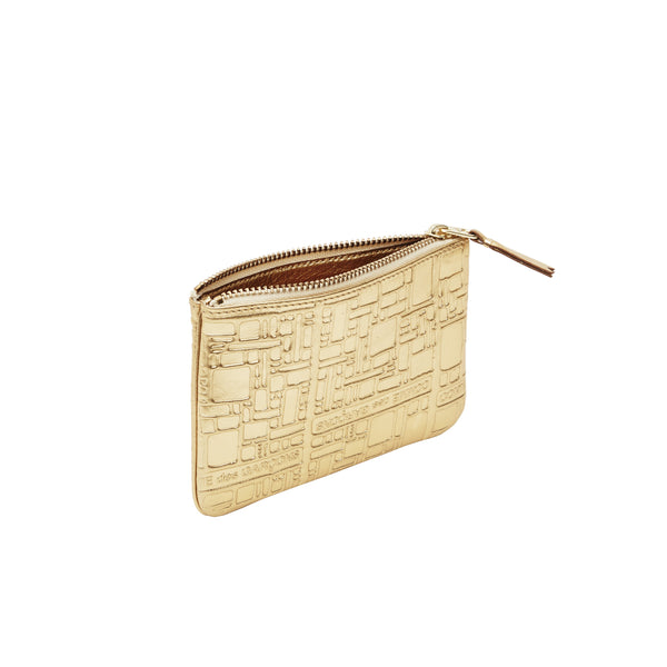 CDG WALLET - Embossed Logotype2 - (Gold)