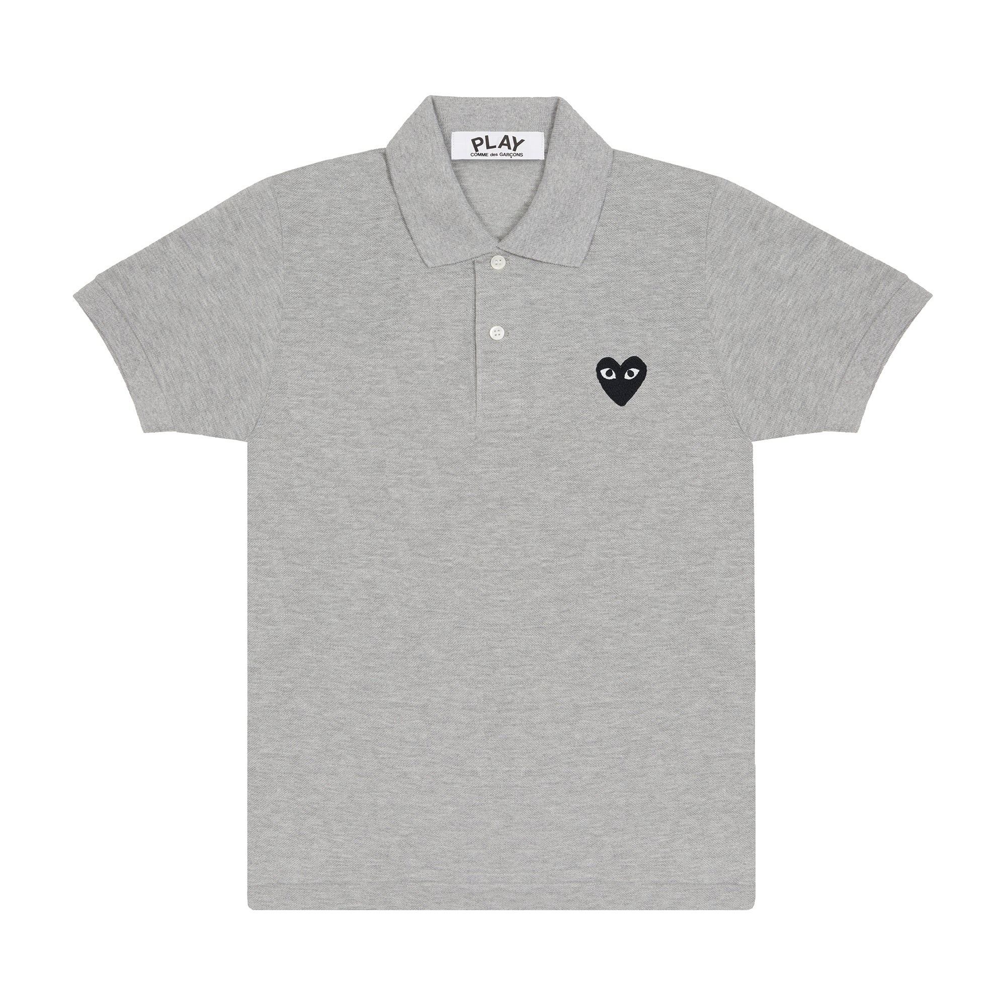 PLAY CDG - Polo Shirt - (Grey) view 1