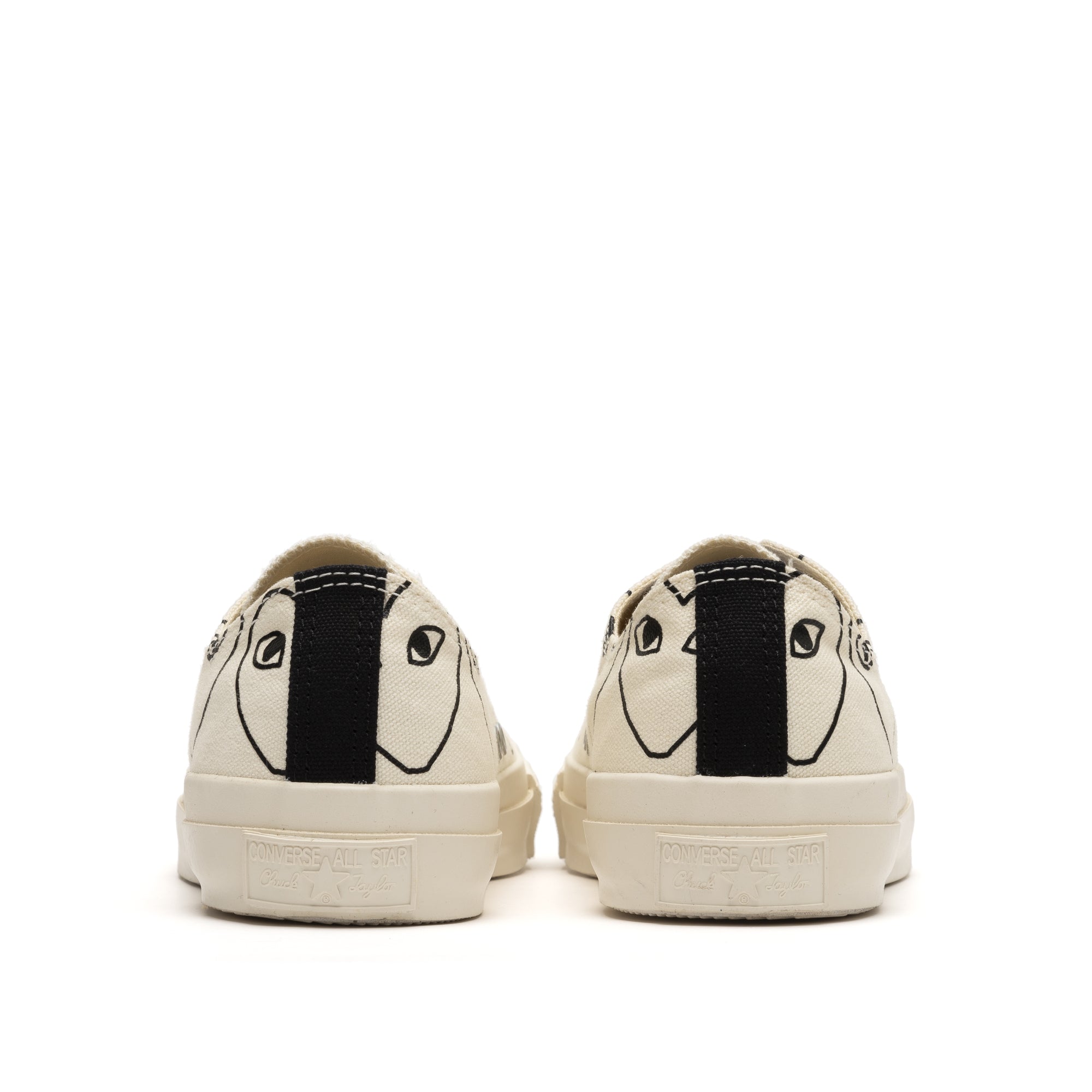 PLAY CDG CONVERSE - Chuck Taylor Low - (White) view 3