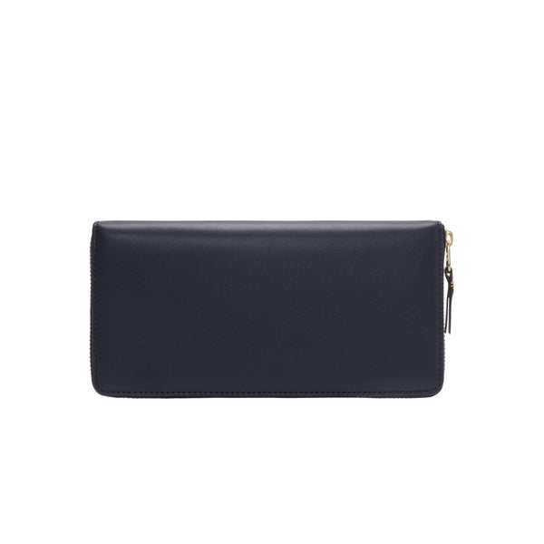CDG WALLET - Classic Leather Line - (Navy)