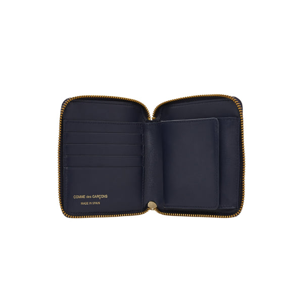 CDG WALLET - Classic Leather Line - (SA2100 NAVY)