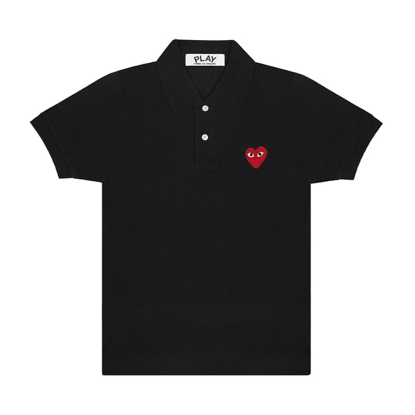 PLAY CDG - Polo Shirt - (Black)