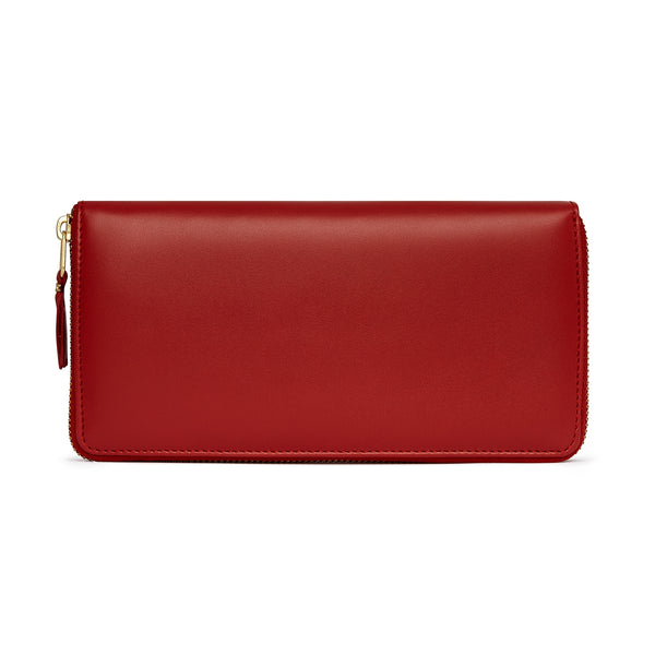 CDG WALLET - Colored Leather - (SA0110 Red)