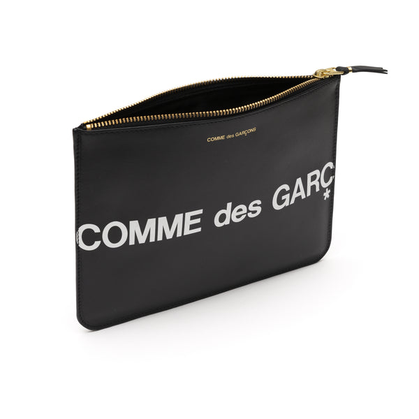 CDG WALLET - Huge Logo - (Black)