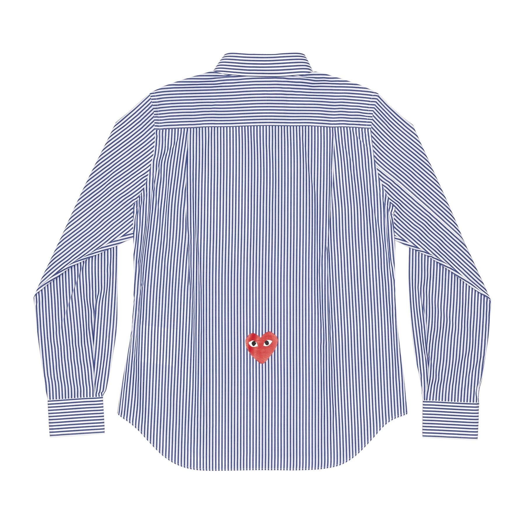 Striped cdg clearance shirt