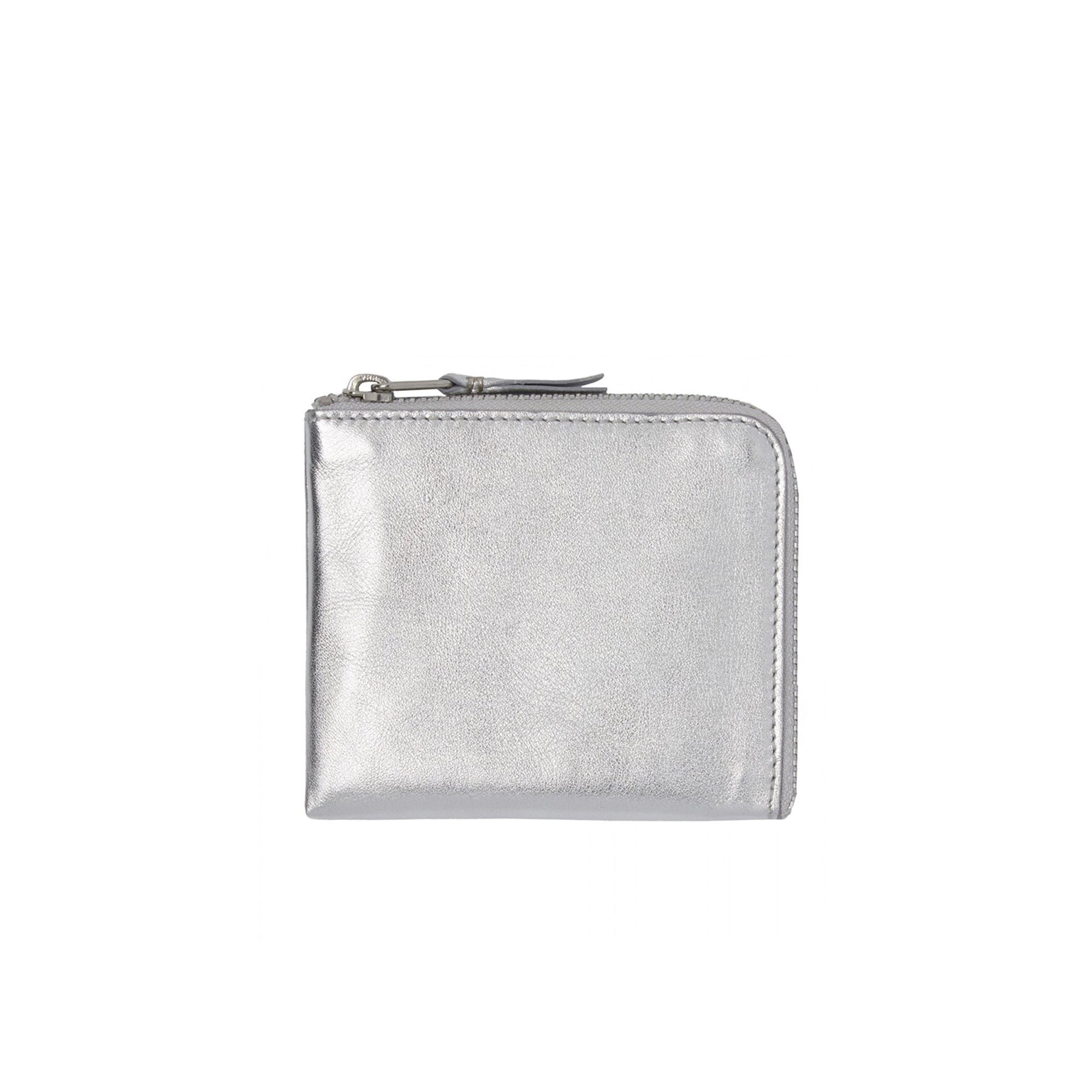 Comme des garcons wallet sale silver